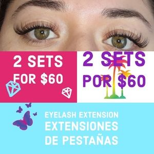 Eyelash extensions